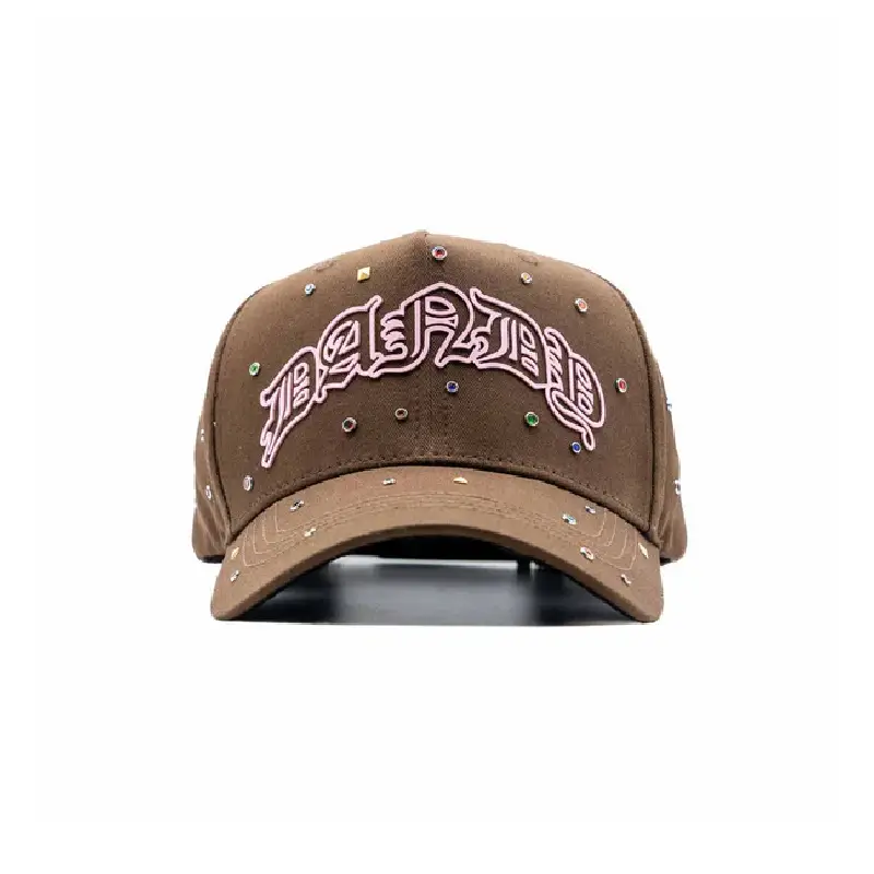 Dandy Blessed Rhinestone Hat Dandy Blessed rhinestone hat featuring sparkling embellishments for stylish streetwear and casual fashion