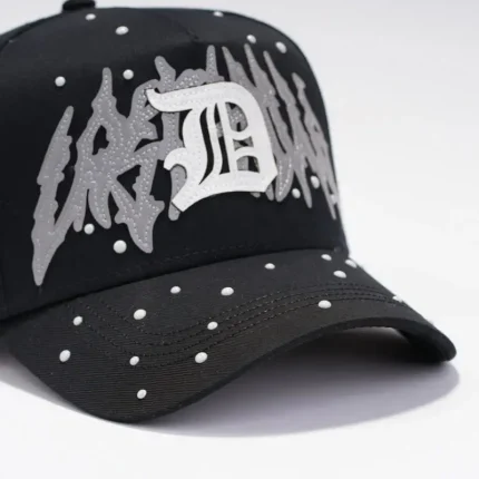 Dandy Lost Grey Flame hat featuring a grey flame design for casual and streetwear fashion