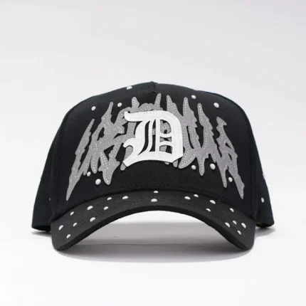 Dandy Lost Grey Flame hat featuring a grey flame design for casual and streetwear fashion