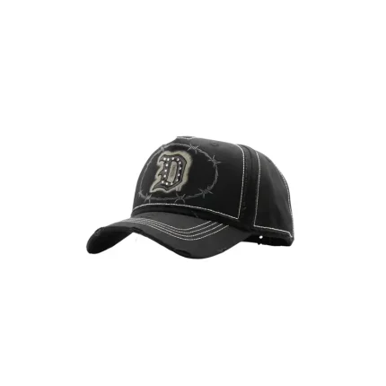 Dandy vintage D logo hat with classic design for casual and streetwear style