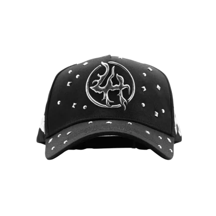 Dandy Elite Emblem trucker hat featuring a sleek emblem design for casual and streetwear style