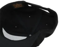 White AK-47 Rifle Embroidered Flat Brim Cap