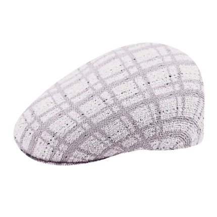 The Highland Knit Plaid Flat Cap