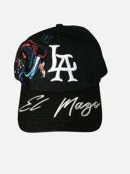 Dandy Hats x El Mago Los Angeles Black Snapback Hat