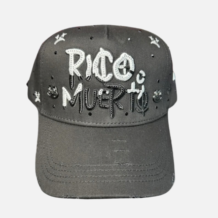 MZ Hats Rico O Muerto Black/White Barbas Hats
