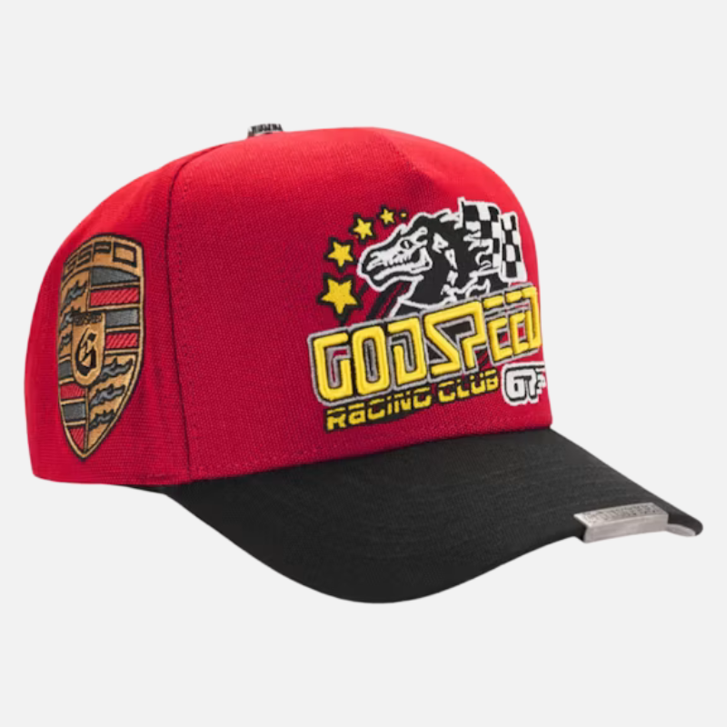 Godspeed GRC Members Snapback Hat Red/Black