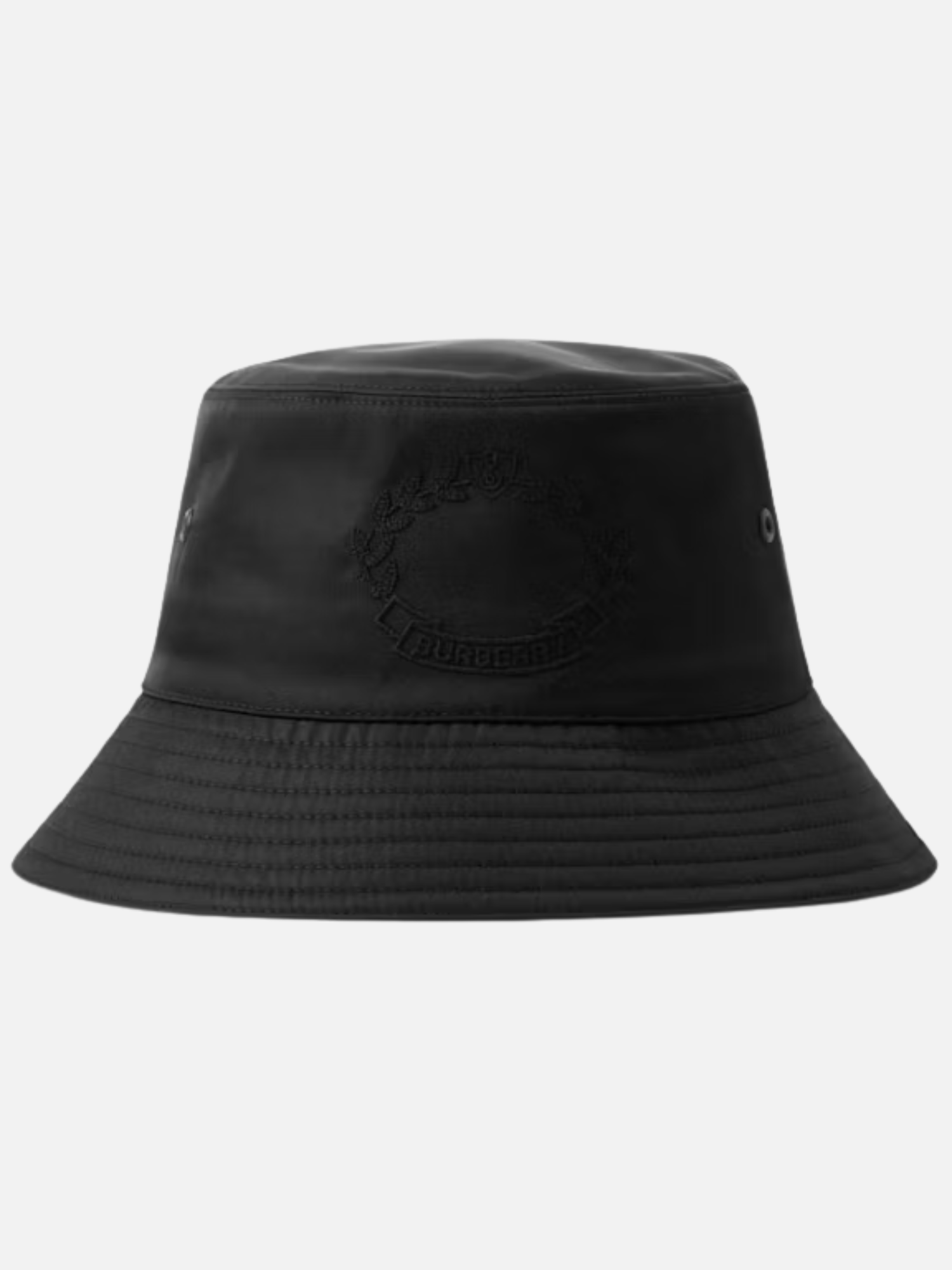 Burberry Oak Leaf Crest Bucket Hat Black
