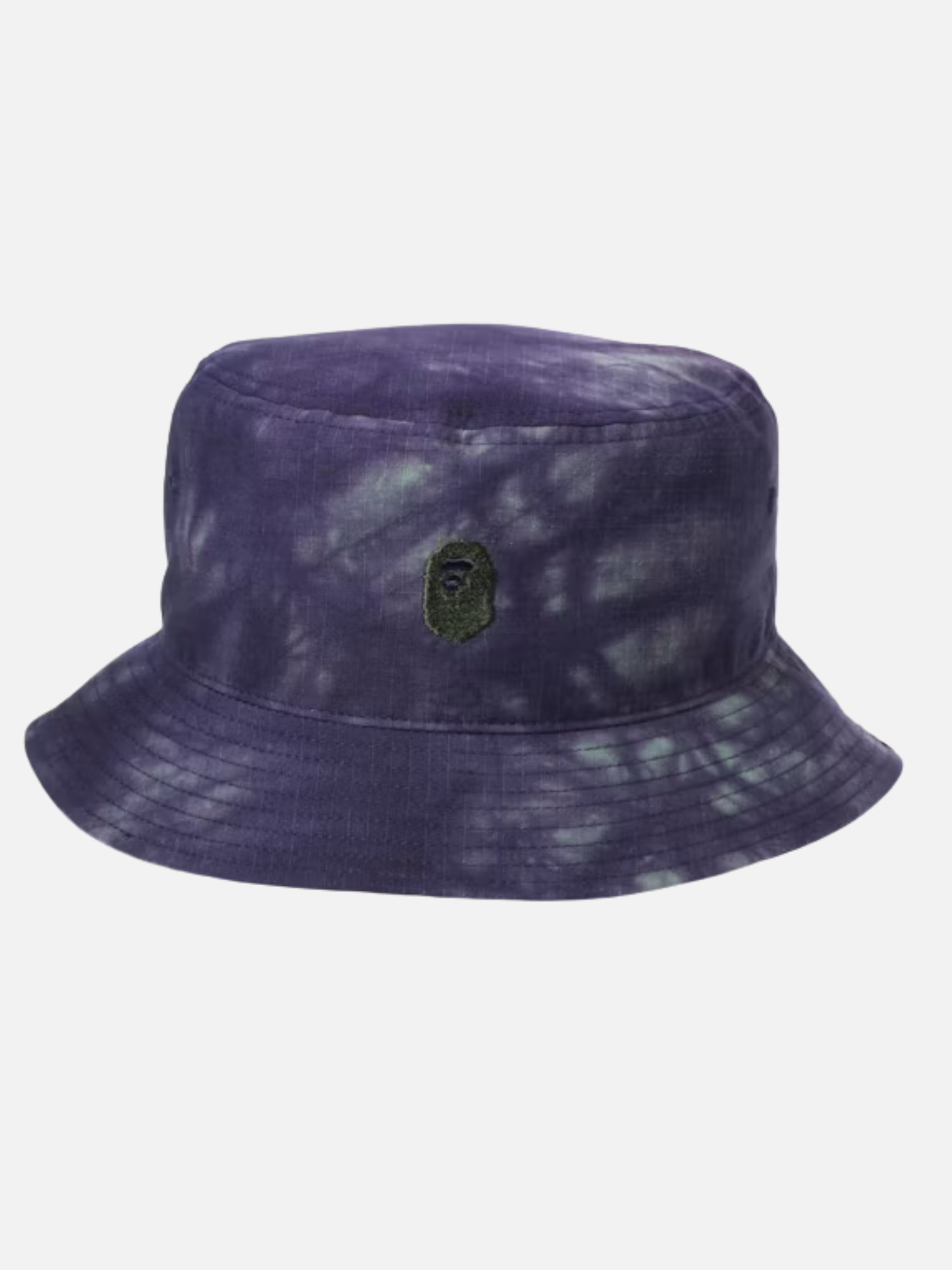 BAPE Tie Dye One Point Bucket Hat Purple