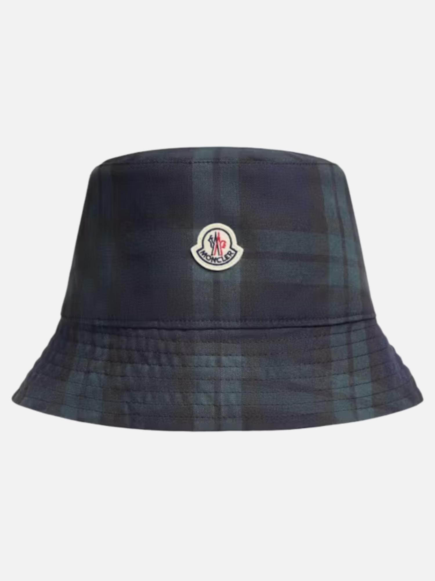 Moncler Logo Reversible Bucket Hat Blue/Green Moncler Logo Reversible Bucket Hat Blue/Green