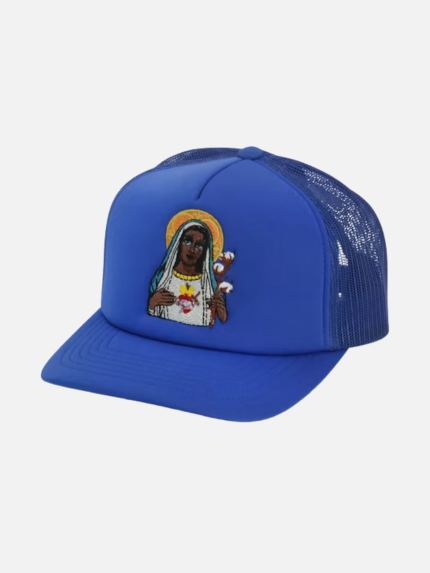 Denim Tears Saint Mary Southern Man Trucker Hat Blue