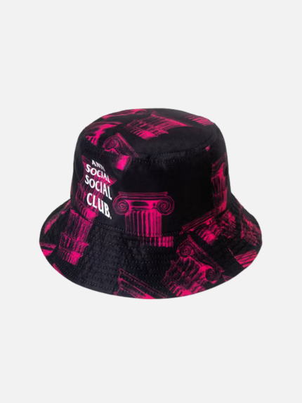 Anti Social Social Club Collapse Bucket Cap Black