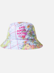 Anti Social Social Club Current Location Bucket Cap Multi