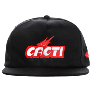 Travis Scott Cacti Logo Hat Black