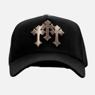 El Barbas Hat Chrome Black