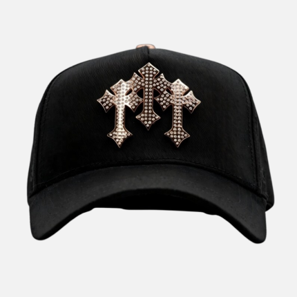 El Barbas Hat Chrome Black