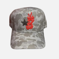 Barbas Hats B Star Camo Red