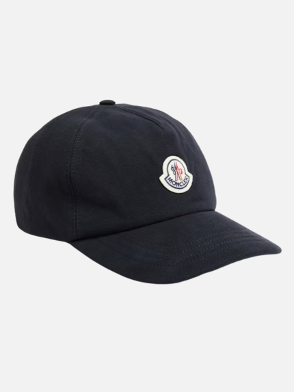 Moncler Logo Baseball Cap Navy