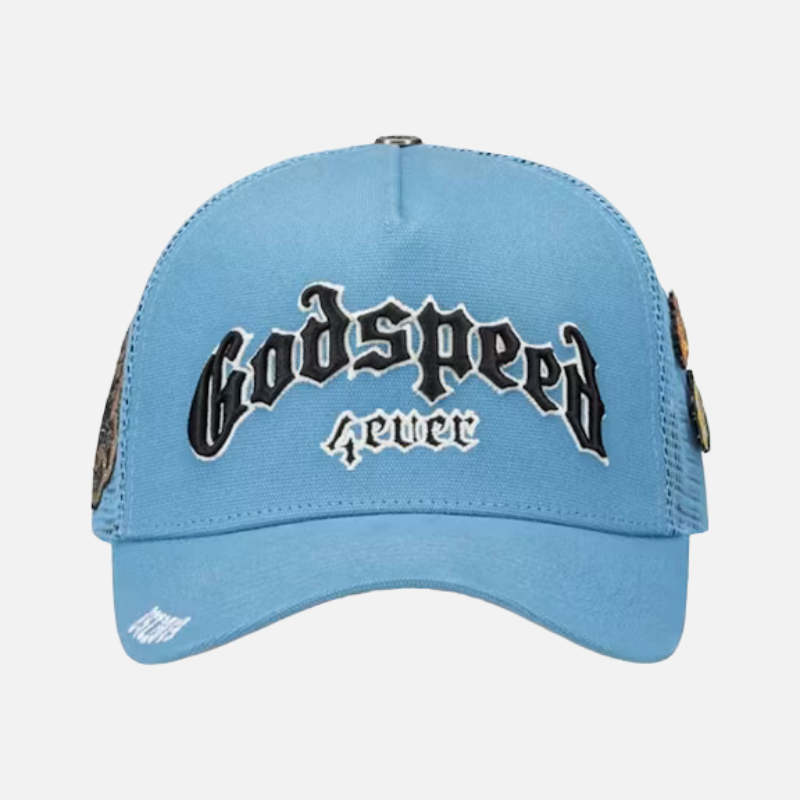Godspeed GS Forever Trucker Hat Sky Blue