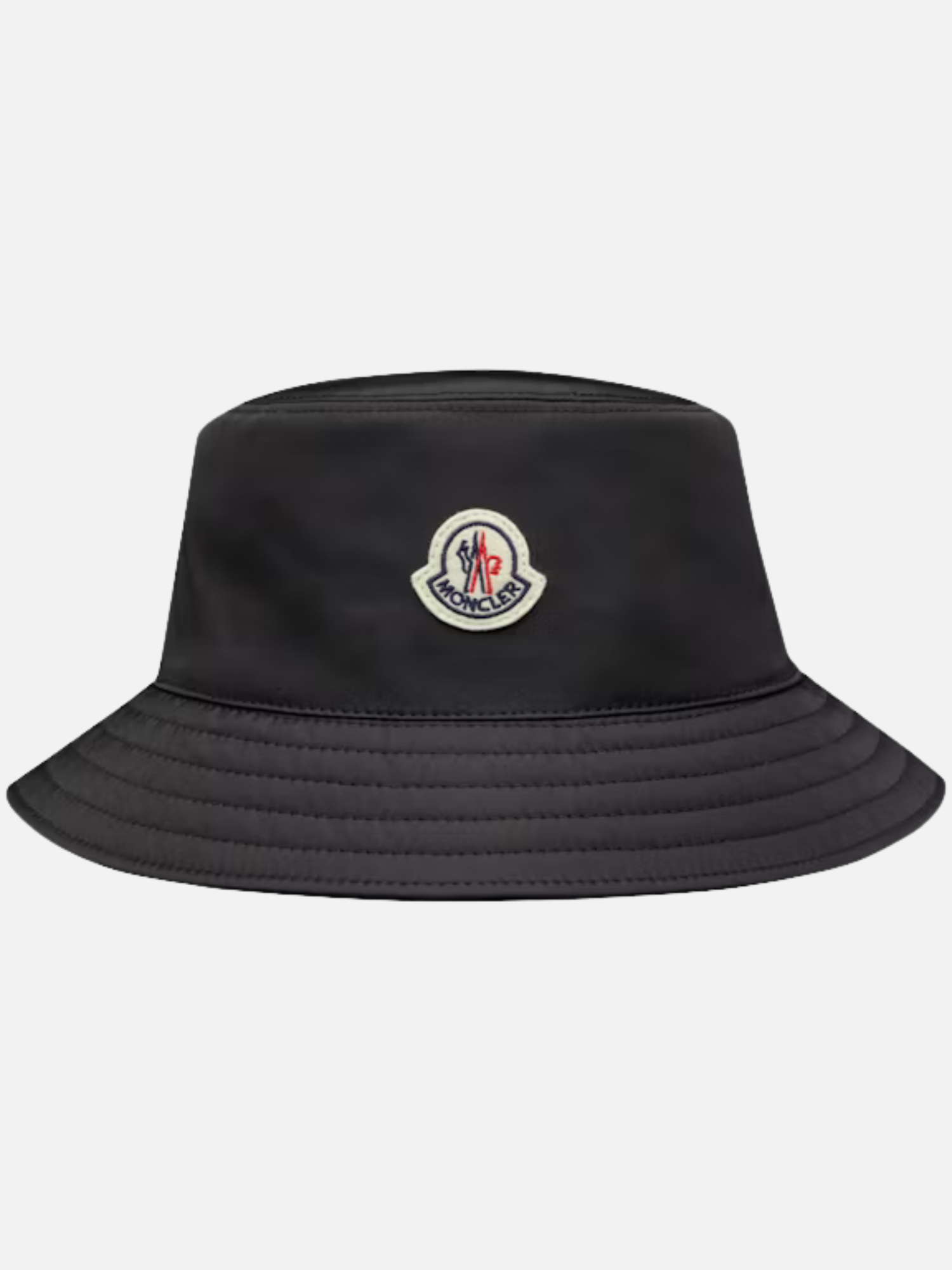 Moncler Logo Patch Rainwear Bucket Hat Black Moncler Logo Patch Rainwear Bucket Hat Black