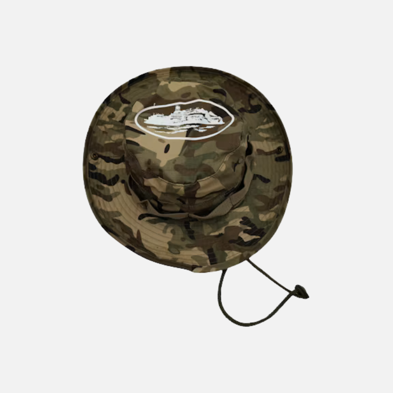 Corteiz Guerillaz Bucket Hat Dutty Camo