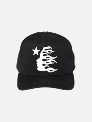 Hellstar OG Snapback II Hat Black