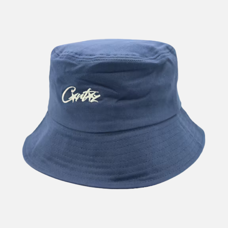 Corteiz Carpenter Bucket Hat Navy Blue