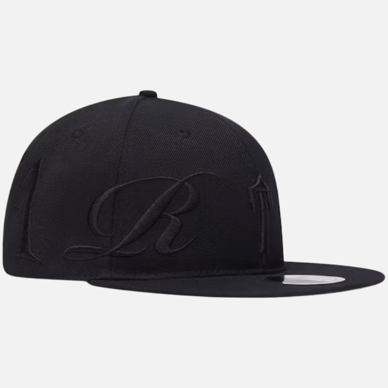 Trapstar Script Fitted Cap Black Edition