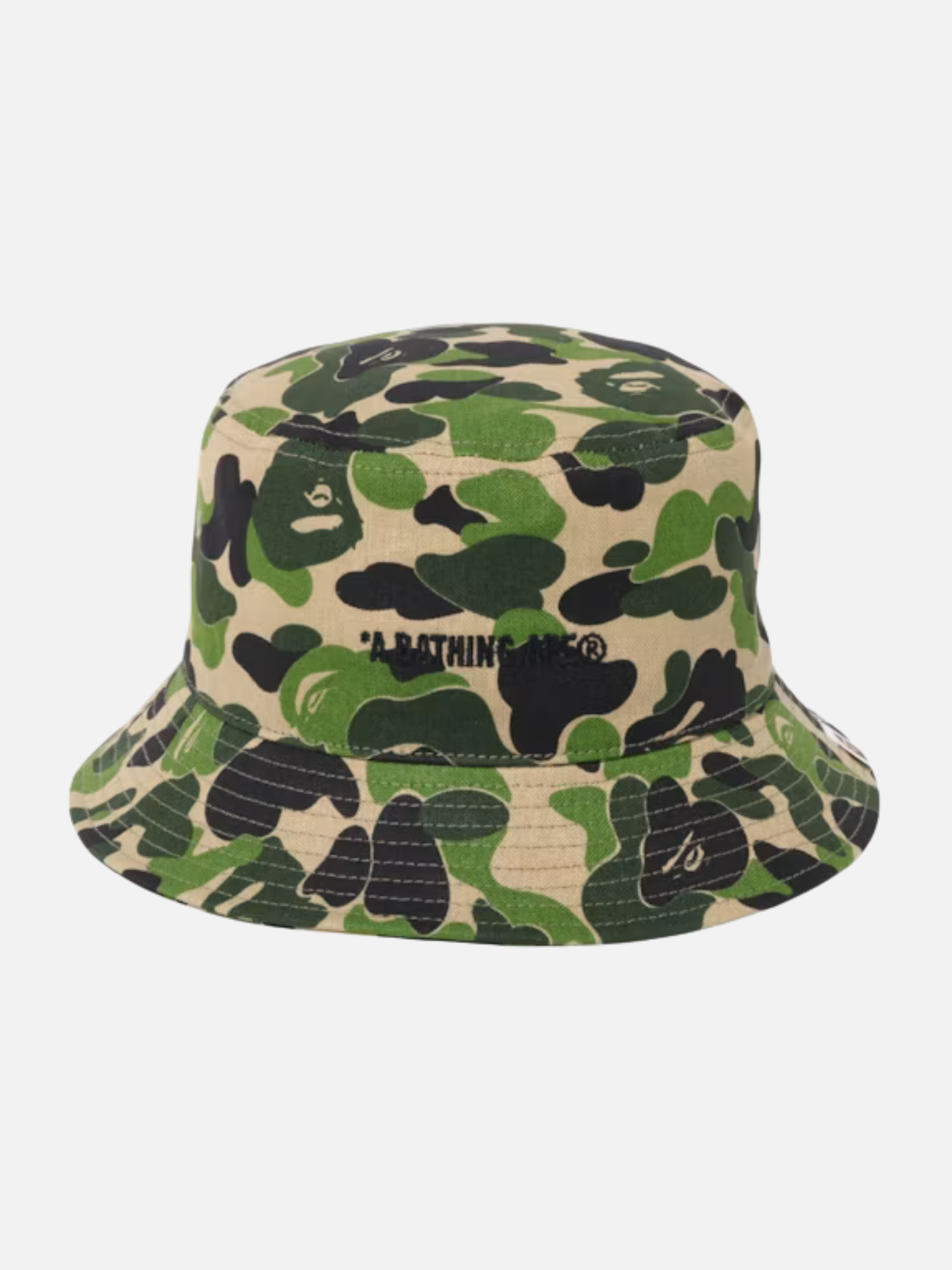 BAPE A Bathing Ape ABC Camo Logo Bucket Hat Green