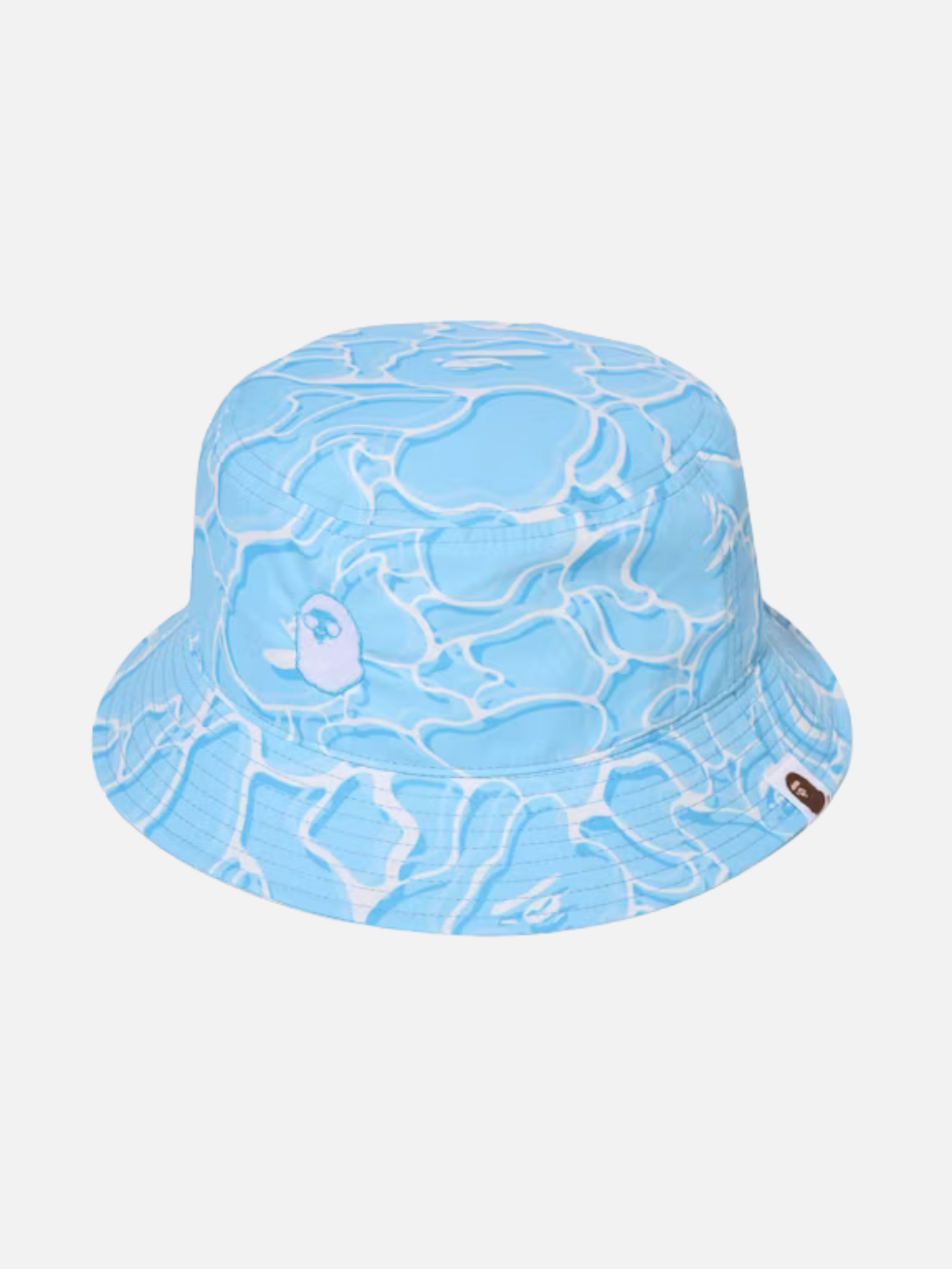 BAPE ABC Sea Surface Camo Bucket Hat Blue